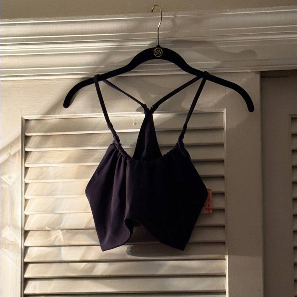NWT - Free People Movement Sophisticated Black Women's Bralette